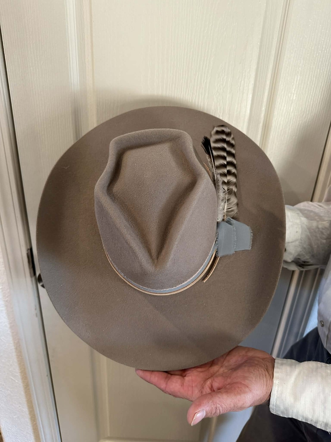 Custom felt crown